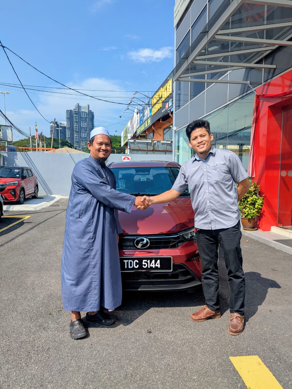 Handover Perodua customer 2